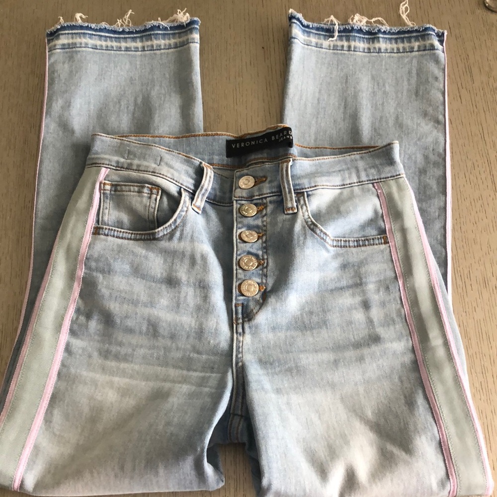 Veronica Beard Light Blue Women's Jeans size 27/4 - Picture 2 of 12